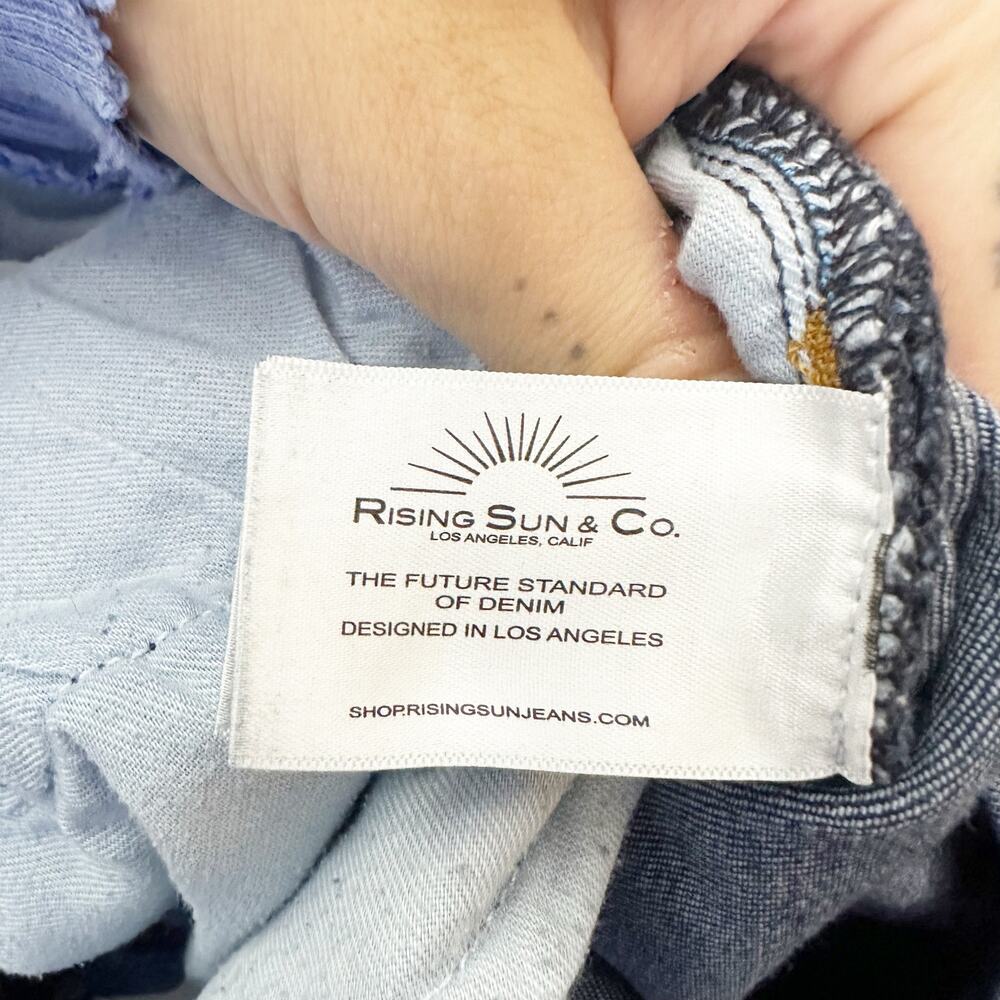 Rising Sun & Co Straight Leg Jeans Medium Wash Stretch Denim sz 30x30 - Picture 8 of 9